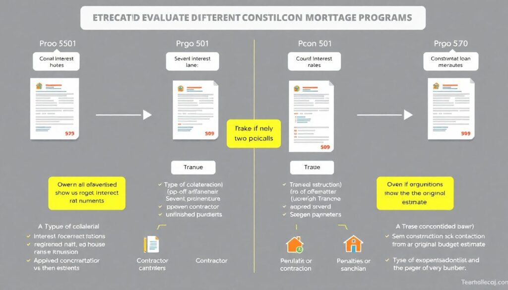 Сравнение ставок по ипотеке на загородное строительство - иллюстрация