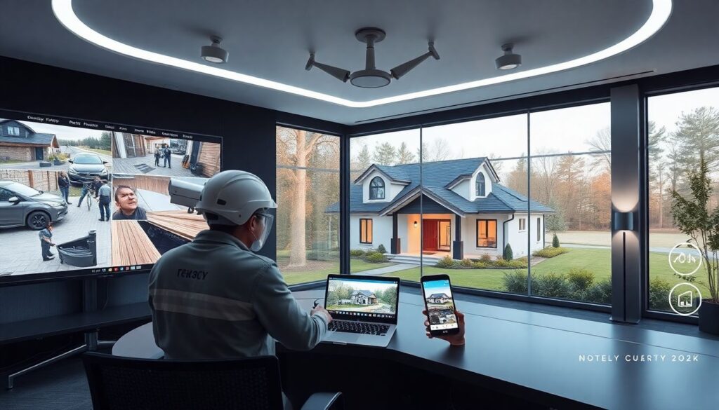 Безопасность на дачном участке: охрана и видеонаблюдение - иллюстрация