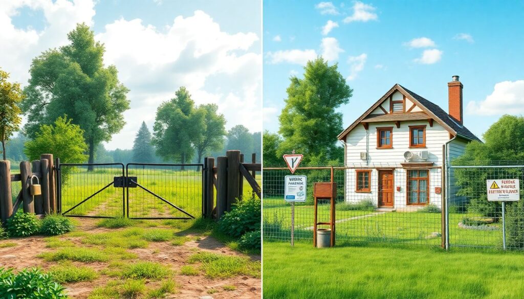 Безопасность на дачном участке: охрана и видеонаблюдение - иллюстрация
