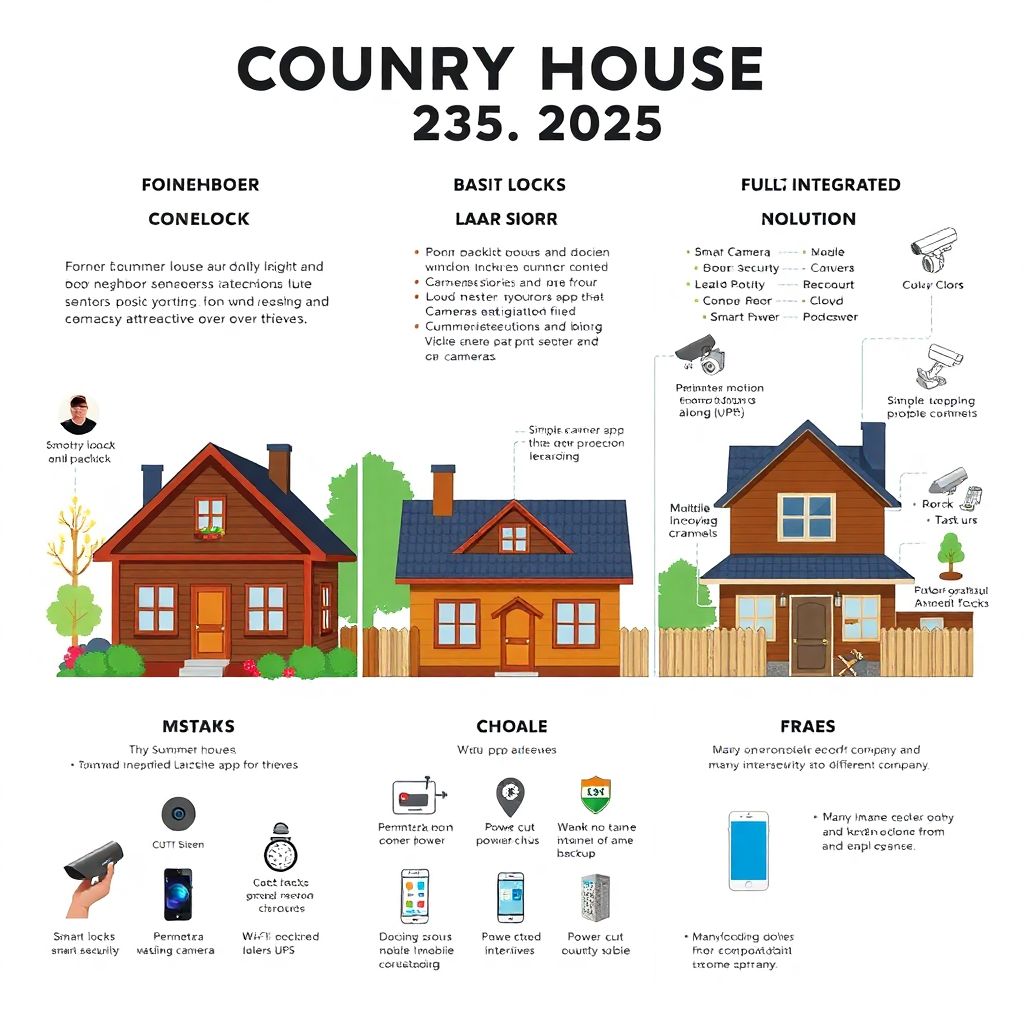 Безопасность на дачном участке: эффективная охрана и видеонаблюдение