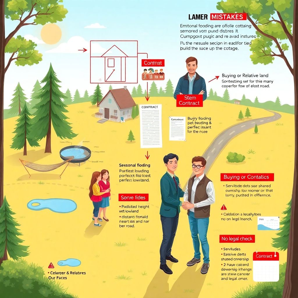 Ошибки при покупке участка под коттедж: разбор и как их избежать