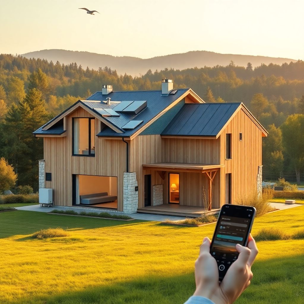 Эко-дизайн и энергосбережение в загородной архитектуре частных домов