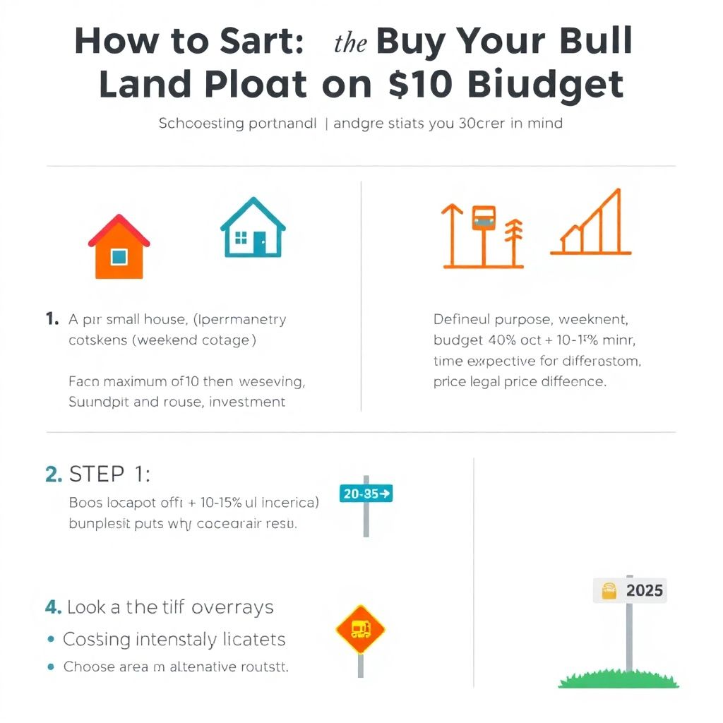 Стратегии экономии при покупке участка под застройку: советы покупателям