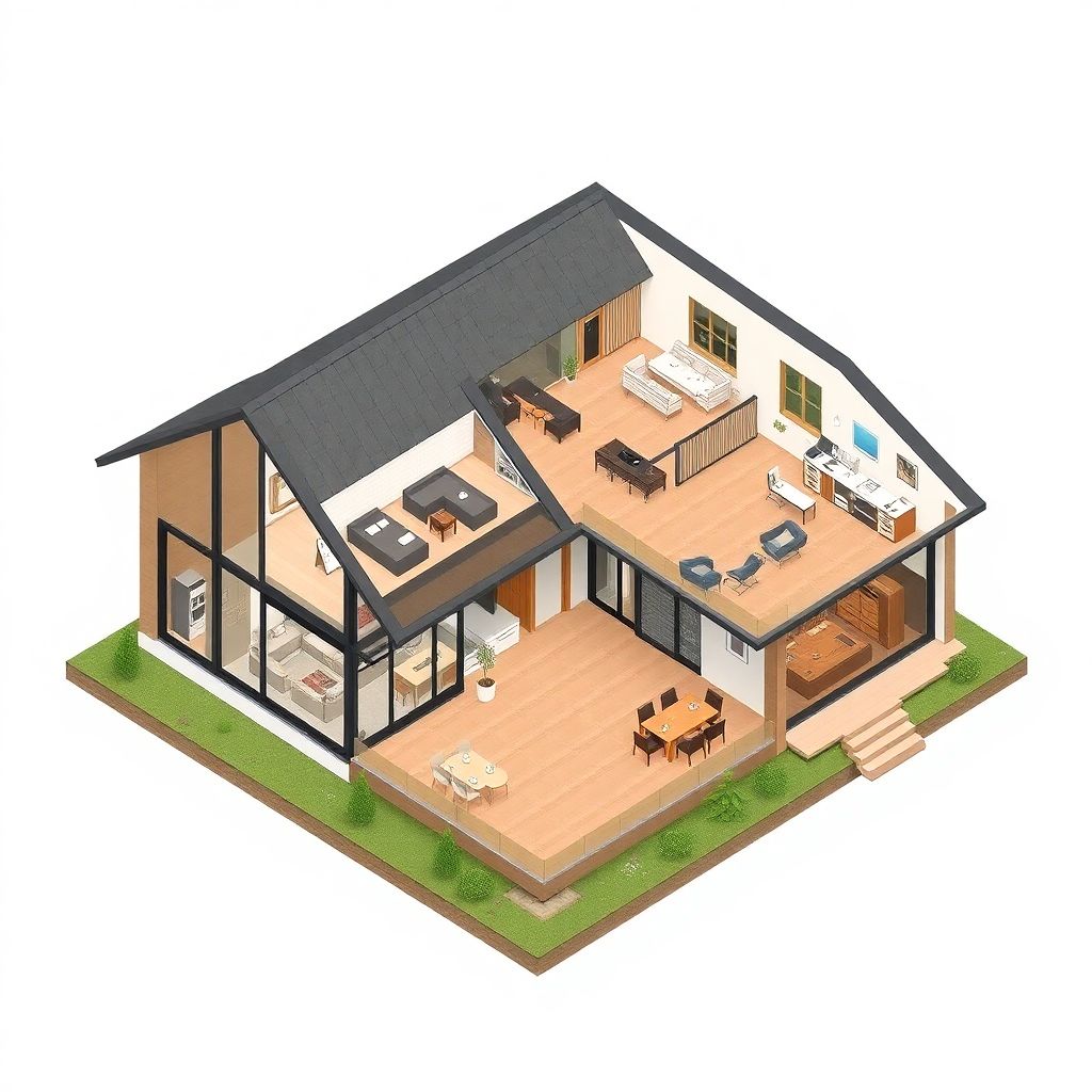 Планирование пространства в большом загородном доме: ключевые принципы и идеи