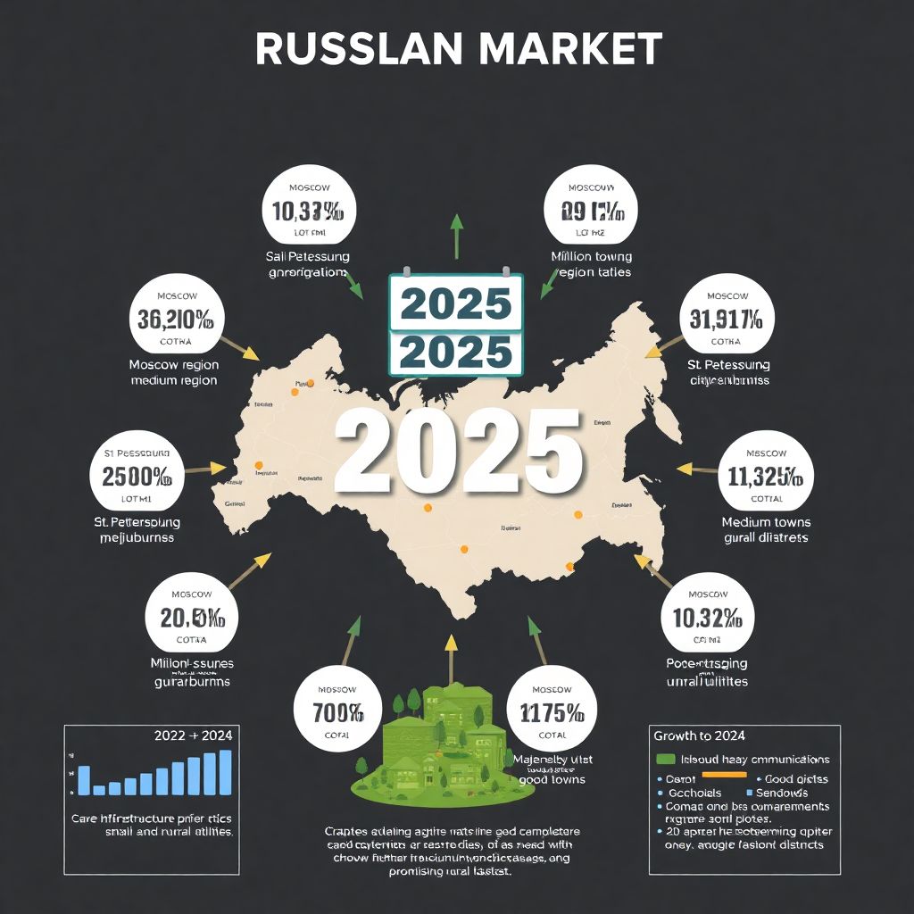 Тенденции цен на земельные участки под застройку в 2025 году в России