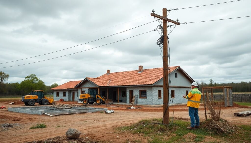 Особенности регистрации электрической сети на участке под застройку - иллюстрация