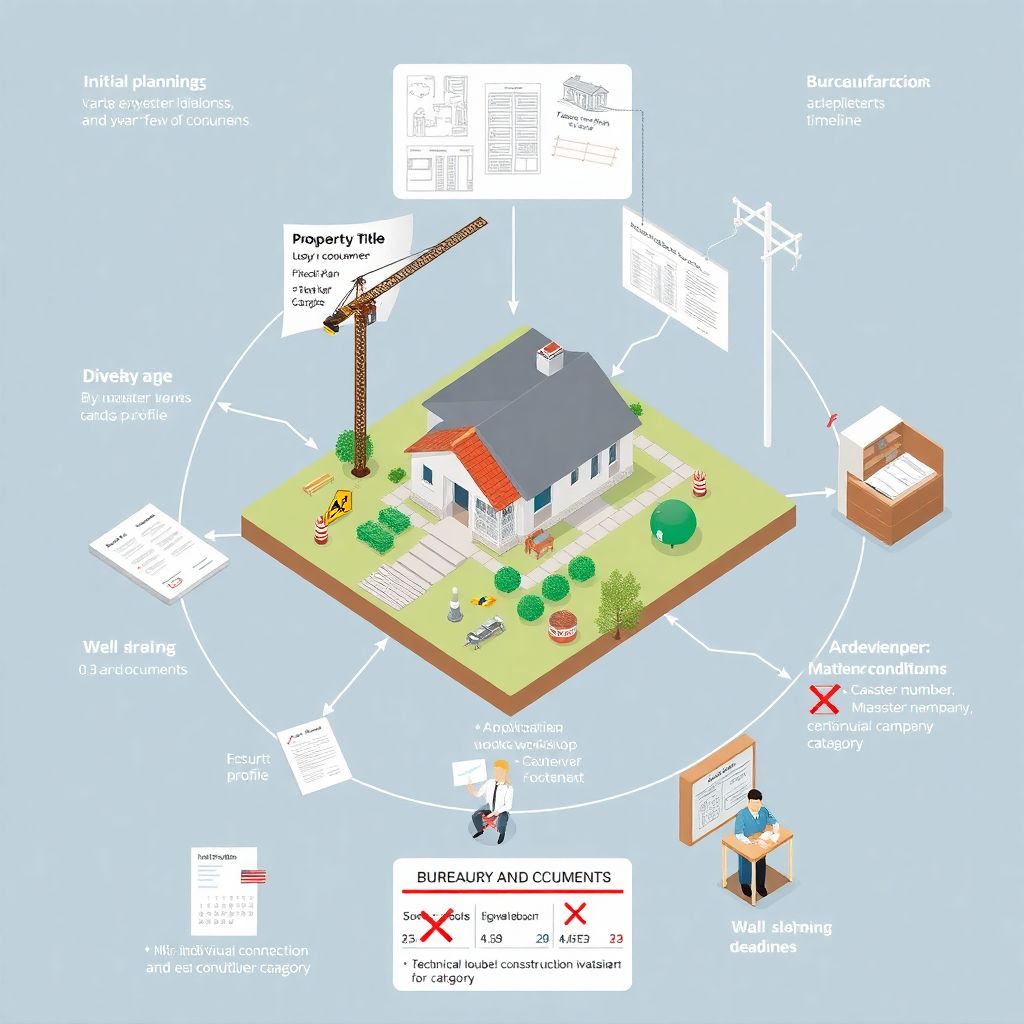 Регистрация электрической сети на участке под застройку: ключевые особенности