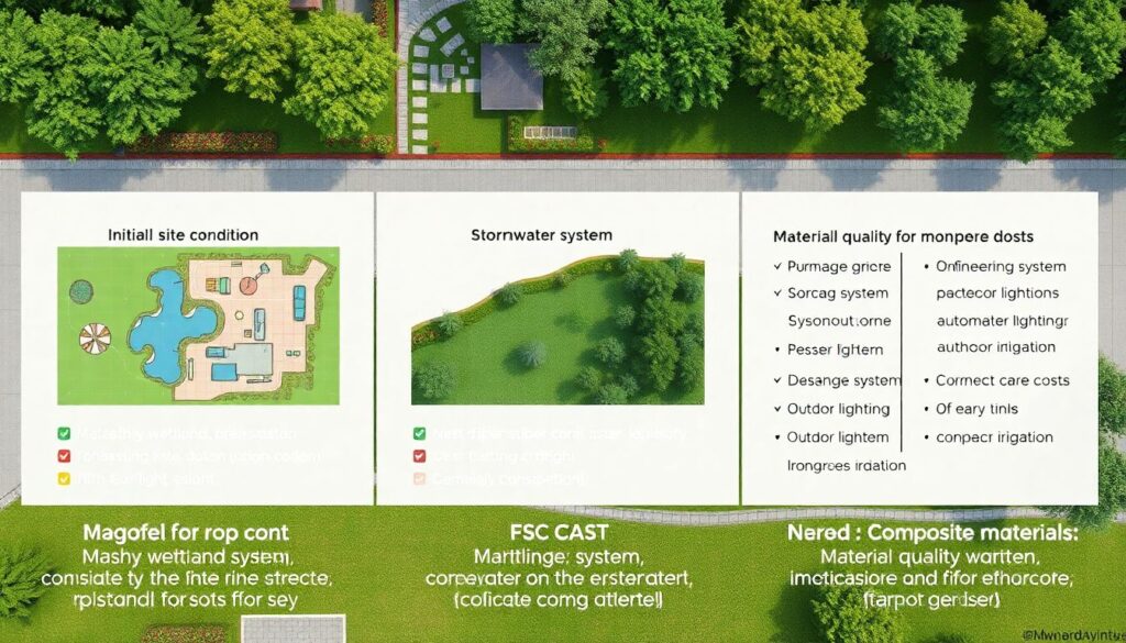 Тенденции ландшафтного дизайна для участков в 10 соток - иллюстрация