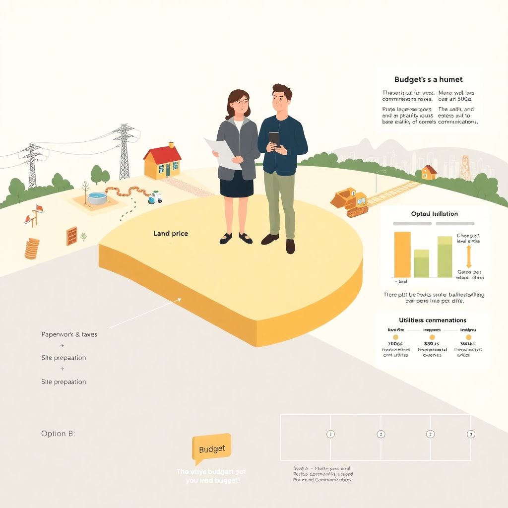 Расчет бюджета на покупку земельного участка под застройку: как все просчитать
