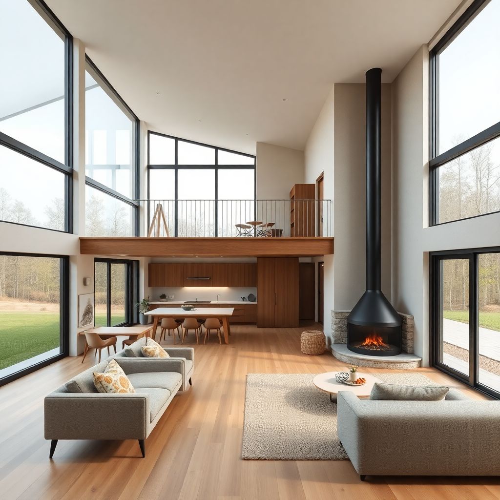 Дизайн интерьеров загородного дома: современные тренды и идеи оформления